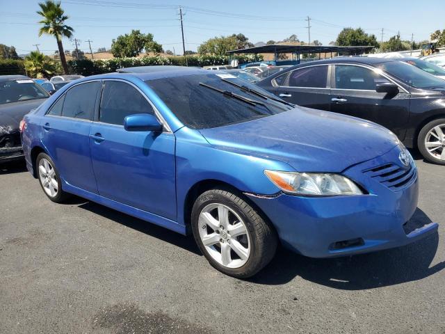 4T1BE46K57U141963 - 2007 TOYOTA CAMRY CE BLUE photo 4