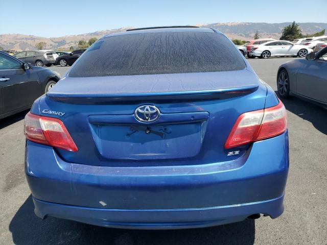 4T1BE46K57U141963 - 2007 TOYOTA CAMRY CE BLUE photo 6