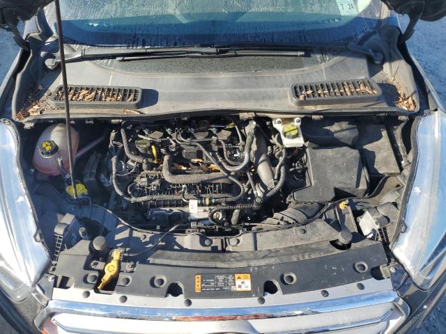 1FMCU9HD1KUB92498 - 2019 FORD ESCAPE SEL Szary zdjęcie 11