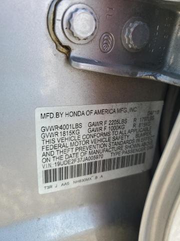 19UDE2F37JA005970 - 2018 ACURA ILX BASE WATCH PLUS SILVER photo 12