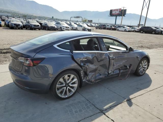5YJ3E1EB6JF185205 - 2018 TESLA MODEL 3 Gris photo 3