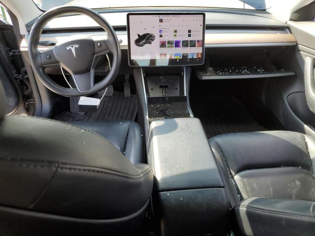 5YJ3E1EB6JF185205 - 2018 TESLA MODEL 3 Gris photo 8