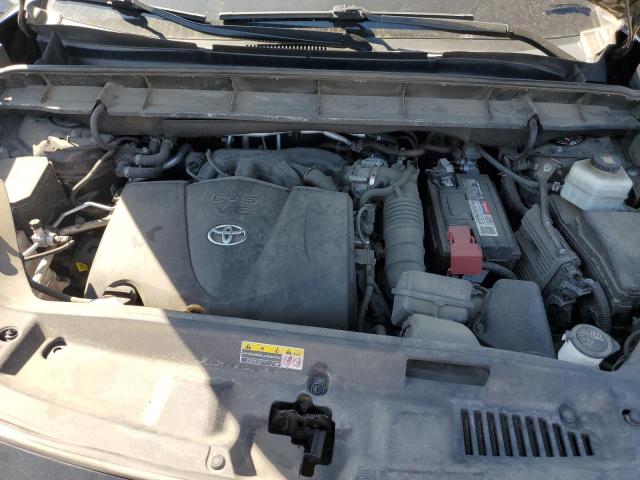 5TDBZRBH9LS521130 - 2020 TOYOTA HIGHLANDER L BLACK photo 12