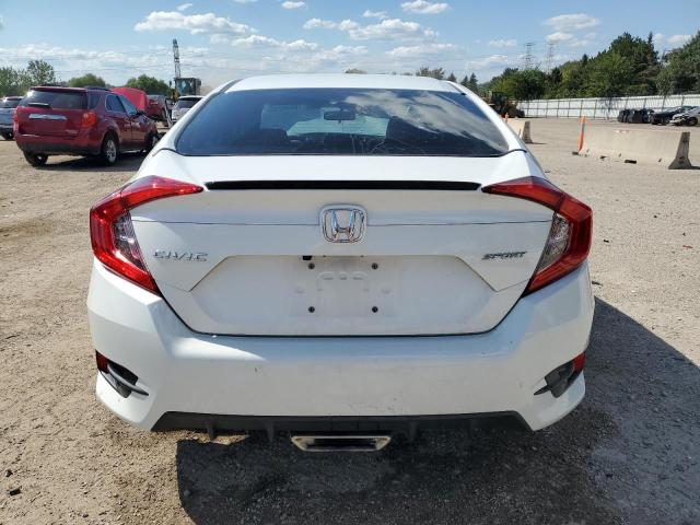 2HGFC2F8XKH545097 - 2019 HONDA CIVIC SPORT WHITE photo 6