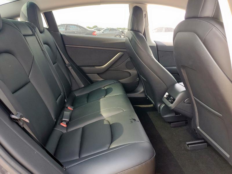 5YJ3E1EB1NF174053 - 2022 TESLA MODEL 3 GRAY photo 10