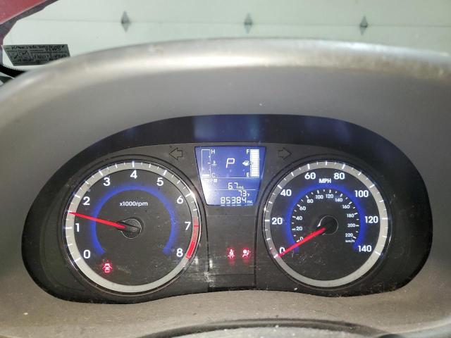 KMHCT4AE9HU385984 - 2017 HYUNDAI ACCENT SE Қызыл фото 9