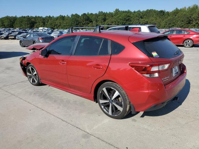 4S3GTAJ65K1718784 - 2019 SUBARU IMPREZA SPORT 红色 照片 2