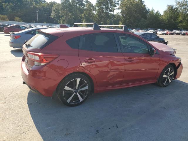 4S3GTAJ65K1718784 - 2019 SUBARU IMPREZA SPORT 红色 照片 3