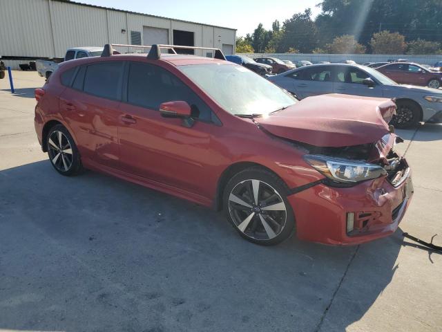 4S3GTAJ65K1718784 - 2019 SUBARU IMPREZA SPORT 红色 照片 4