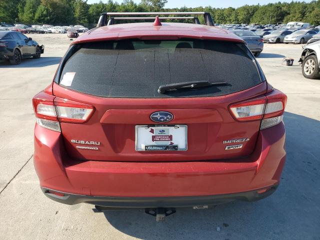 4S3GTAJ65K1718784 - 2019 SUBARU IMPREZA SPORT 红色 照片 6
