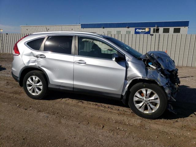 2HKRM4H72EH685942 - 2014 HONDA CR-V EXL SILVER photo 4