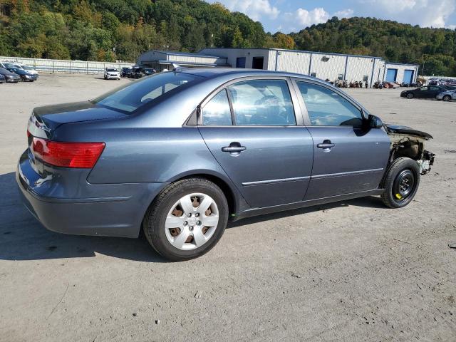 5NPET46C19H492849 - 2009 HYUNDAI SONATA GLS BLUE photo 3