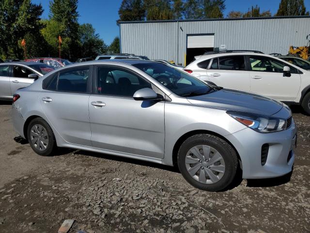 3KPA24AB6KE198924 - 2019 KIA RIO S SILVER photo 4