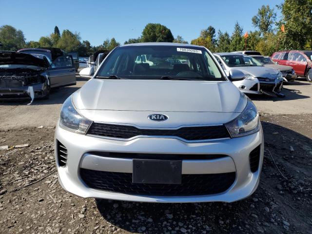 3KPA24AB6KE198924 - 2019 KIA RIO S SILVER photo 5