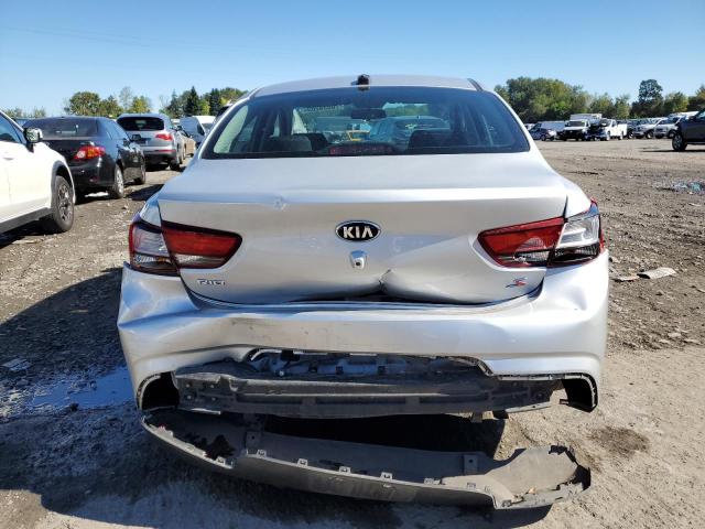 3KPA24AB6KE198924 - 2019 KIA RIO S SILVER photo 6