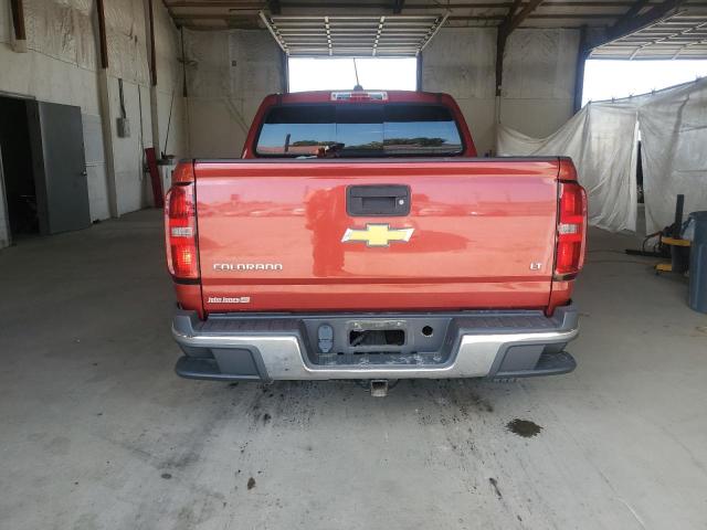 1GCGTBE3XF1262907 - 2015 CHEVROLET COLORADO LT RED photo 6