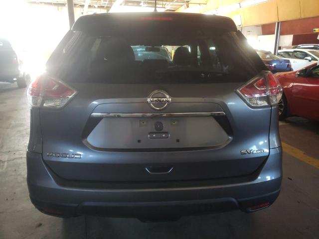 KNMAT2MV1FP578718 - 2015 NISSAN ROGUE S GRAY photo 6