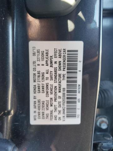 JH4KC1F92EC006169 - 2014 ACURA RLX ADVANCE BLACK photo 13