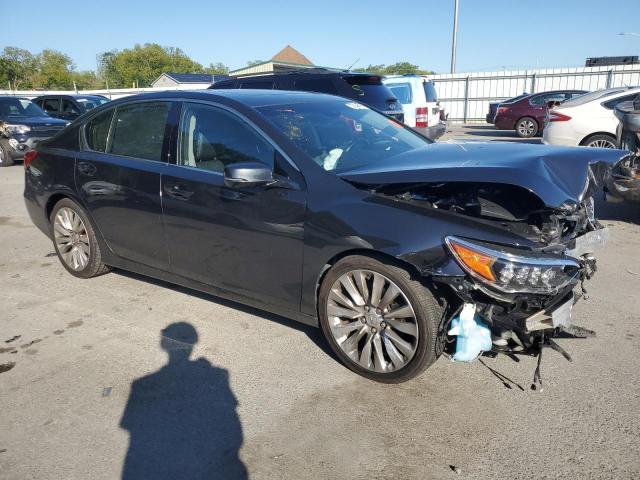 JH4KC1F92EC006169 - 2014 ACURA RLX ADVANCE BLACK photo 4