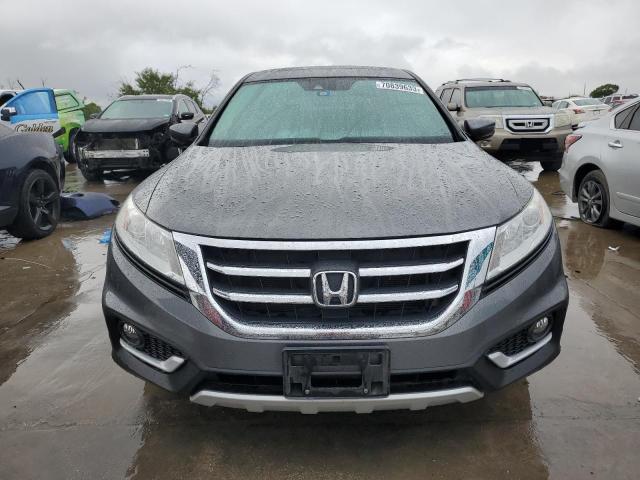 5J6TF1H53EL002519 - 2014 HONDA CROSSTOUR EXL ნაცრისფერი ფოტო 5