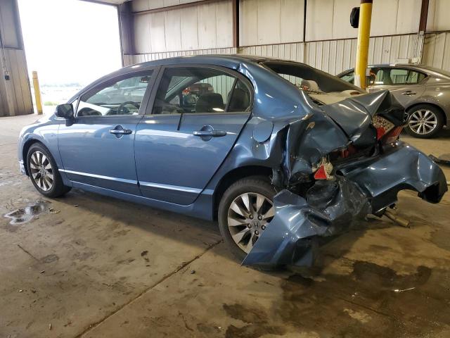 19XFA1F84AE044909 - 2010 HONDA CIVIC EX BLUE photo 2