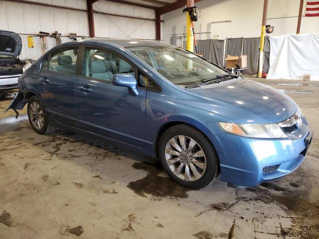 19XFA1F84AE044909 - 2010 HONDA CIVIC EX BLUE photo 4