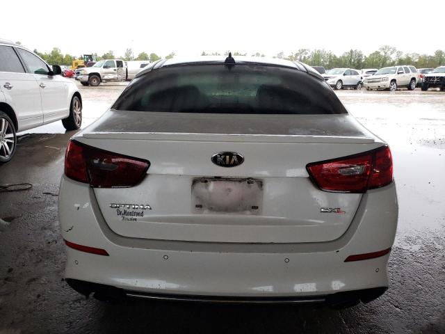 5XXGR4A60FG448891 - 2015 KIA OPTIMA SX WHITE photo 6