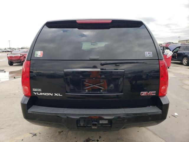 1GKUCKE00AR273762 - 2010 GMC YUKON XL C1500 SLT BLACK photo 6