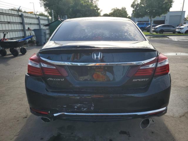 1HGCR2F58HA052355 - 2017 HONDA ACCORD SPORT Қара фото 6
