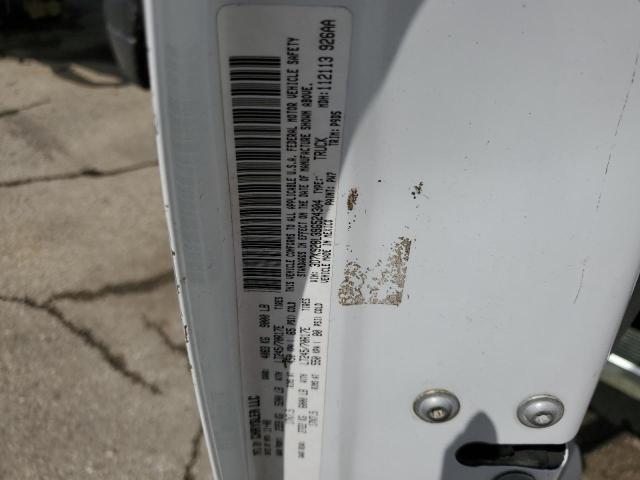 3D7KS28L39G524304 - 2009 DODGE RAM 2500 WHITE photo 12