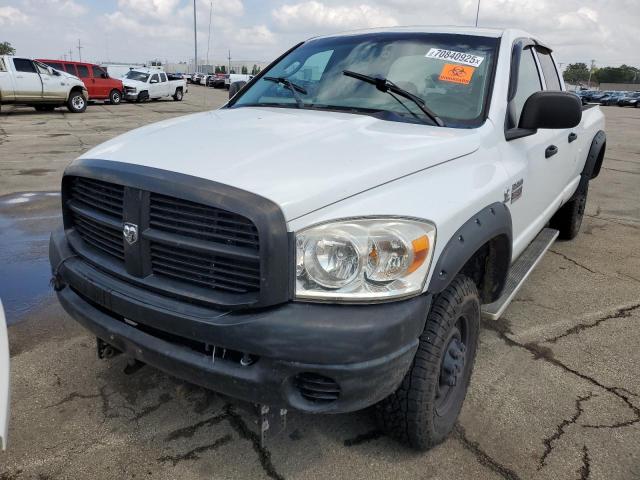 3D7KS28L39G524304 - 2009 DODGE RAM 2500 WHITE photo 5