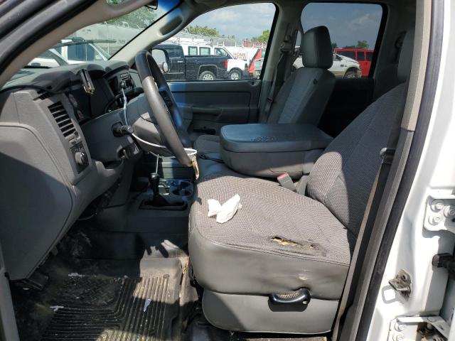 3D7KS28L39G524304 - 2009 DODGE RAM 2500 WHITE photo 7