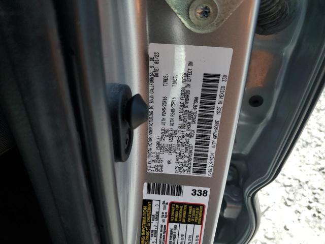 3TMAZ5CN8PM204387 - 2023 TOYOTA TACOMA DOUBLE CAB 银色 照片 13