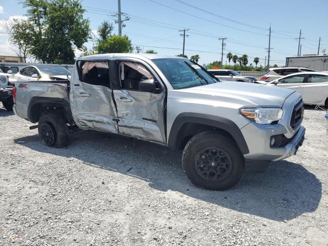3TMAZ5CN8PM204387 - 2023 TOYOTA TACOMA DOUBLE CAB 银色 照片 4