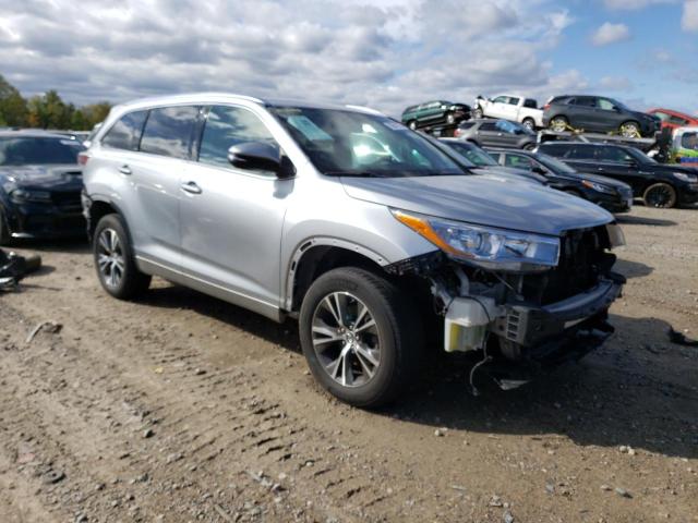 5TDJKRFH9GS328640 - 2016 TOYOTA HIGHLANDER XLE SILVER photo 4