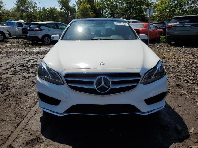 WDDHF8JB3FB133757 - 2015 MERCEDES-BENZ E 350 4MATIC WHITE photo 5