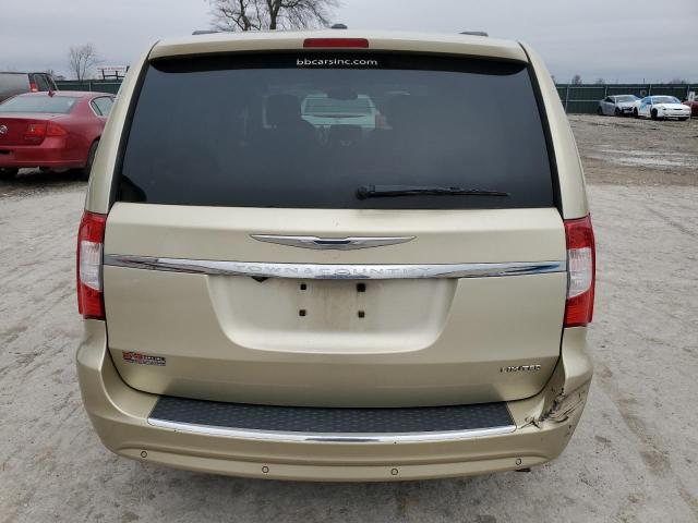 2A4RR6DG1BR759394 - 2011 CHRYSLER TOWN & COU LIMITED GOLD photo 6