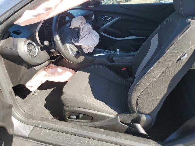 1G1FB1RX3M0134087 - 2021 CHEVROLET CAMARO LS GRAY photo 7