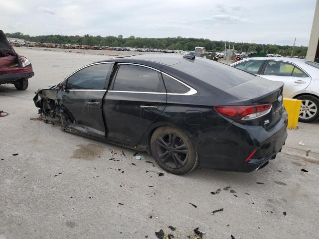 5NPE34AFXJH616168 - 2018 HYUNDAI SONATA SPORT Siyah fotoğraf 2