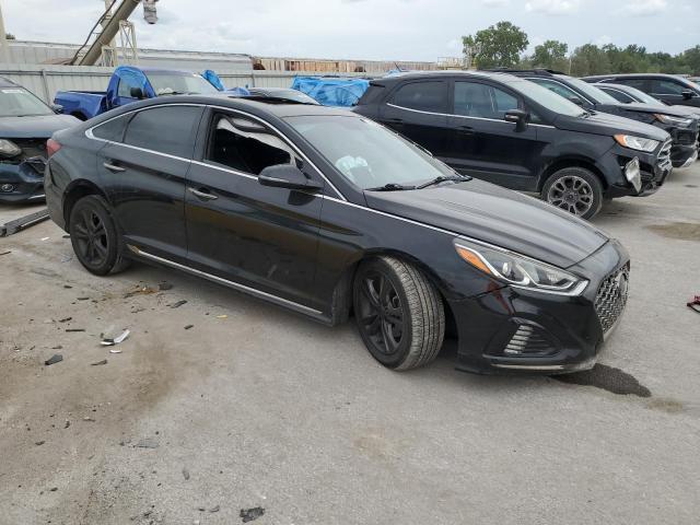 5NPE34AFXJH616168 - 2018 HYUNDAI SONATA SPORT Siyah fotoğraf 4