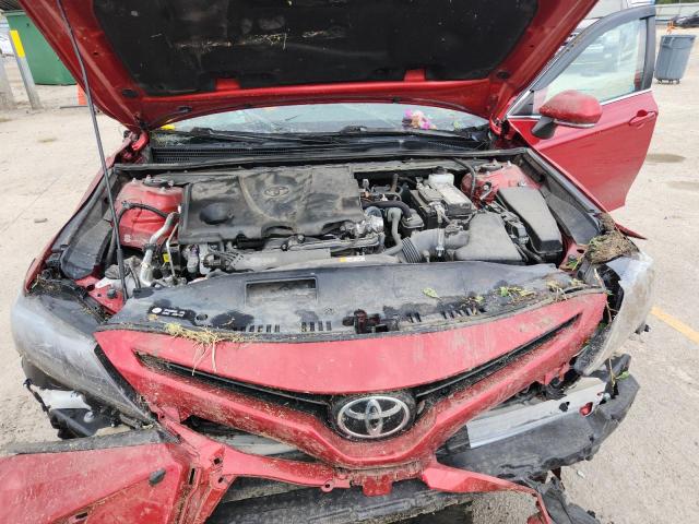 4T1G11AK2MU458974 - 2021 TOYOTA CAMRY SE წითელი ფოტო 11