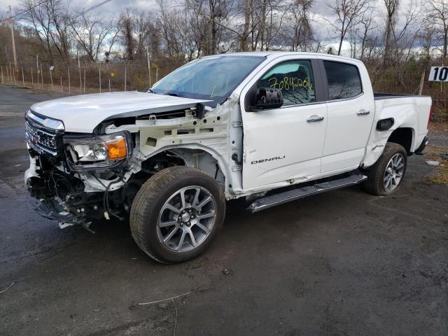 1GTG5EEN3N1193893 - 2022 GMC CANYON DENALI WHITE photo 1