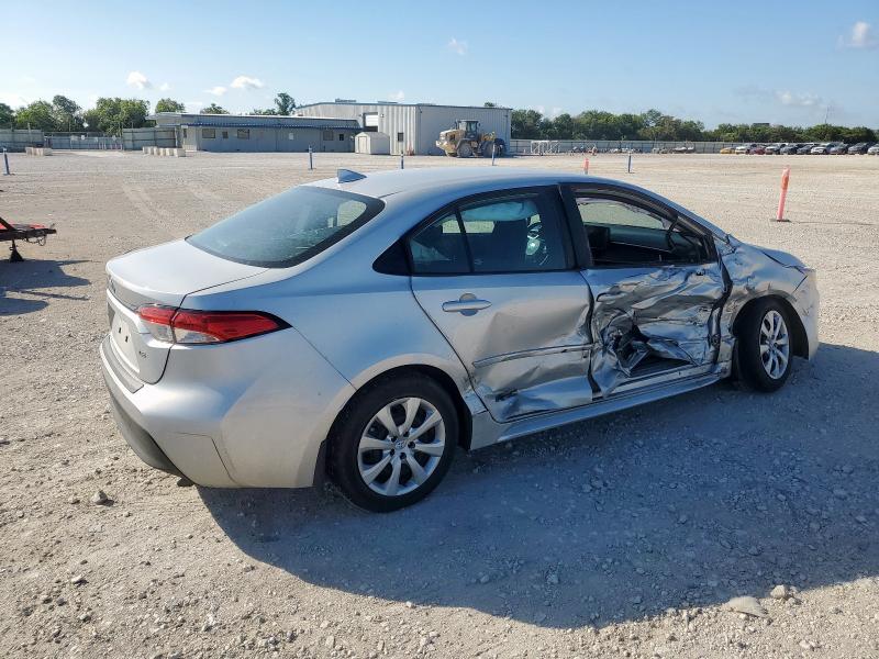 5YFB4MDE6RP117241 - 2024 TOYOTA COROLLA LE ვერცხლისფერი ფოტო 3