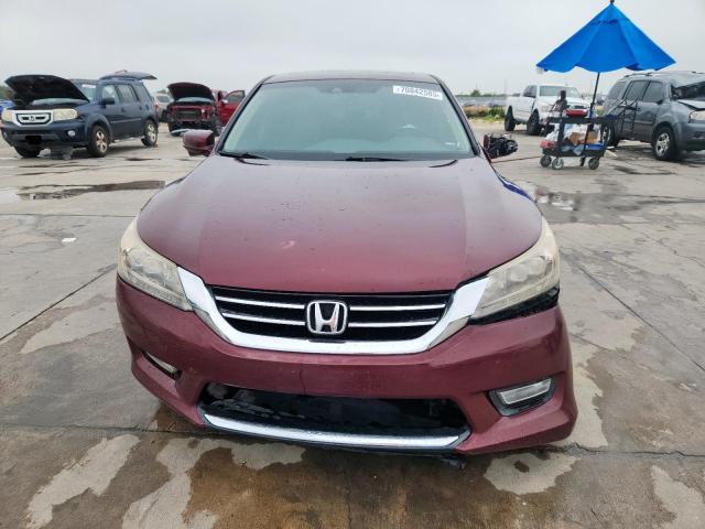 1HGCR3F96DA035993 - 2013 HONDA ACCORD TOURING BURGUNDY photo 5