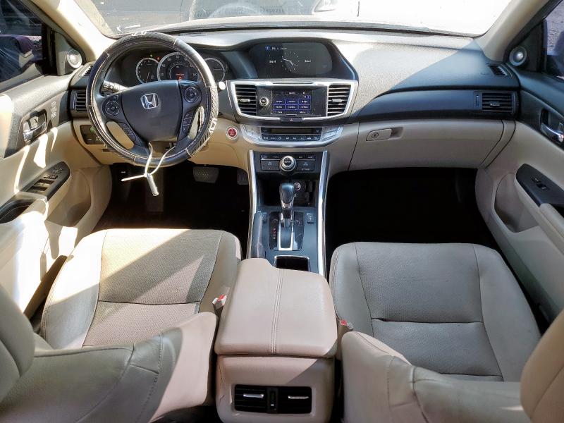 1HGCR3F96DA035993 - 2013 HONDA ACCORD TOURING BURGUNDY photo 8