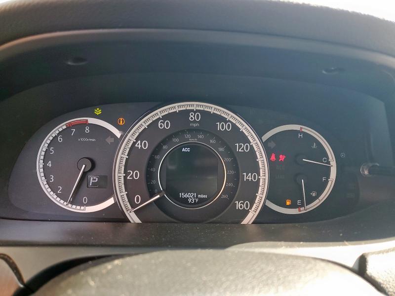 1HGCR3F96DA035993 - 2013 HONDA ACCORD TOURING BURGUNDY photo 9