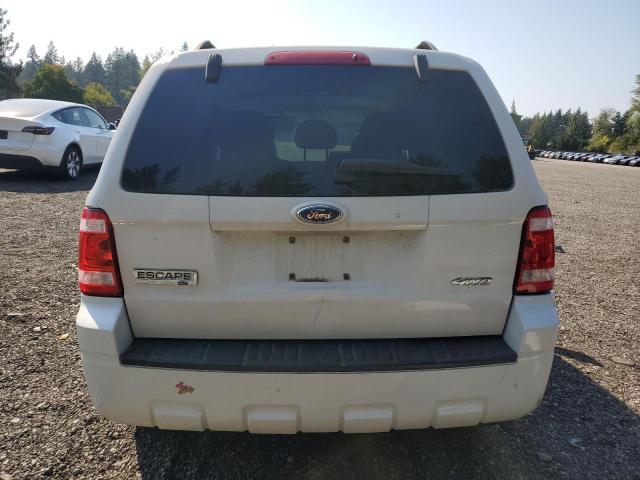 1FMCU93G49KB95614 - 2009 FORD ESCAPE XLT WHITE photo 6