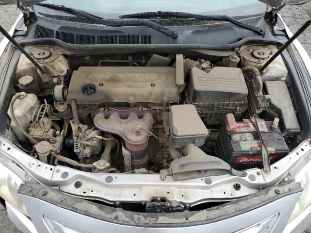 4T4BE46K78R025512 - 2008 TOYOTA CAMRY CE SILVER photo 11
