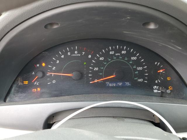 4T4BE46K78R025512 - 2008 TOYOTA CAMRY CE SILVER photo 9