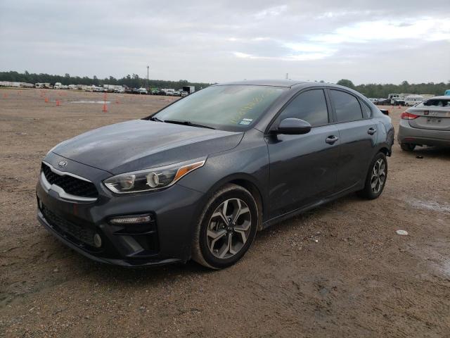 3KPF24AD5ME351349 - 2021 KIA FORTE FE BLACK photo 1